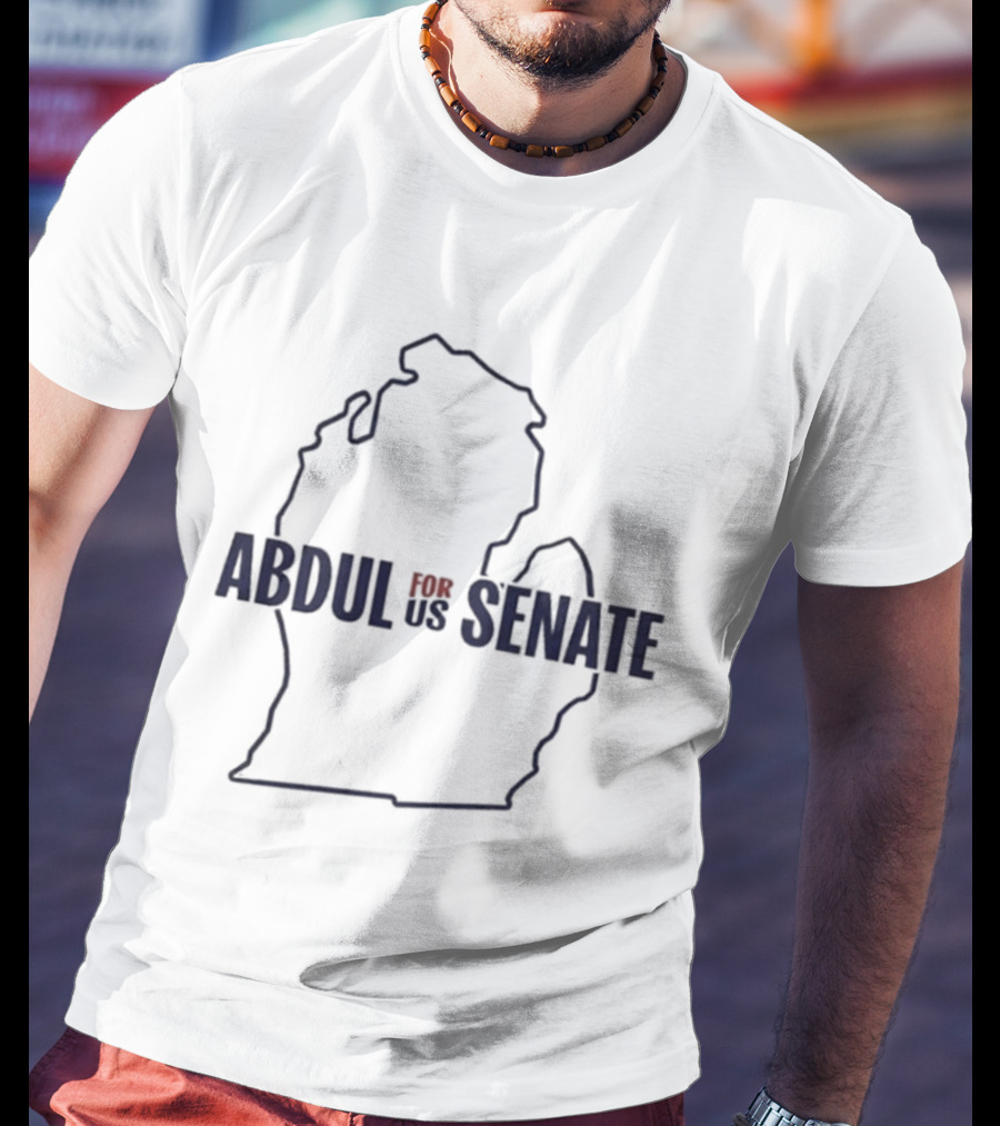Abdul For US Senate Michigan T-Shirt