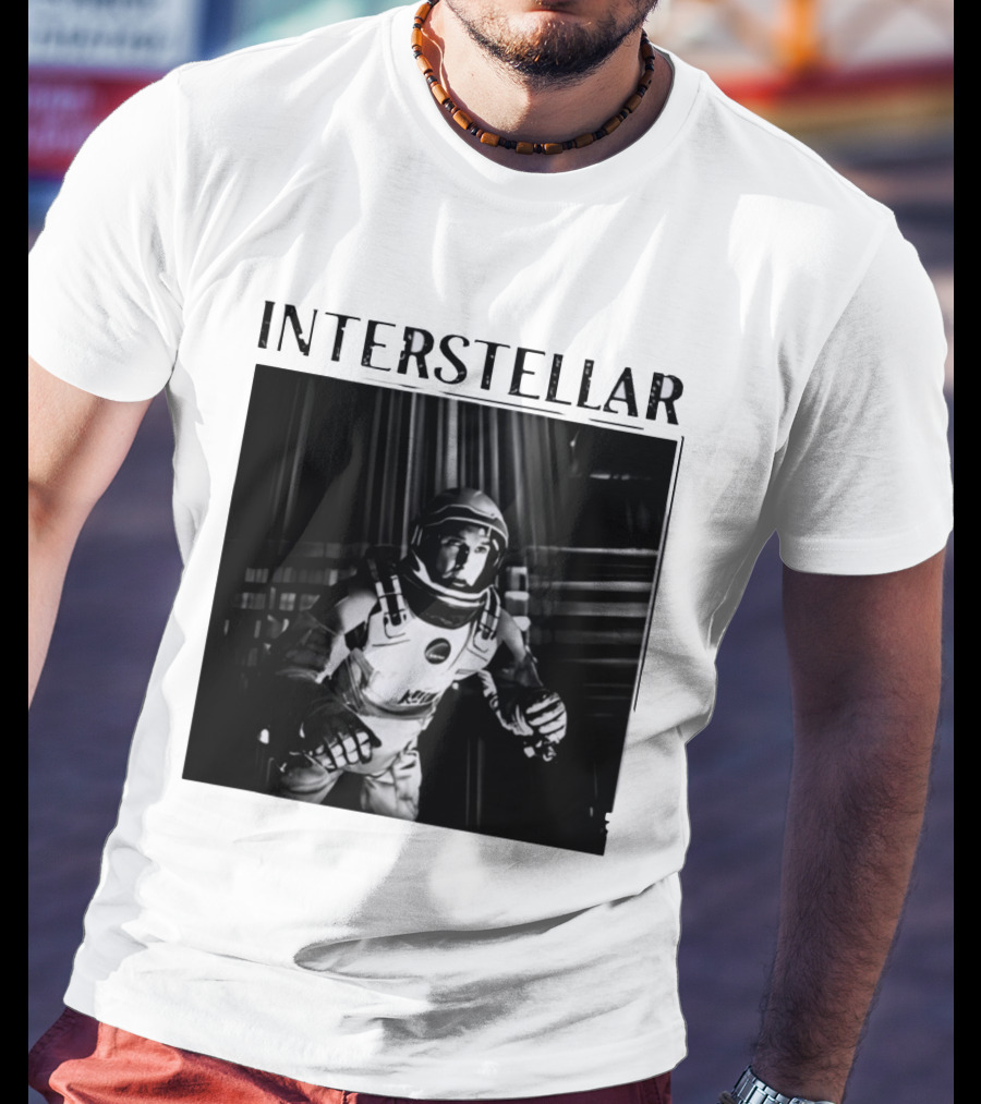 Interstellar 2014 Matthew McConaughey Spacesuit Scene T-Shirt