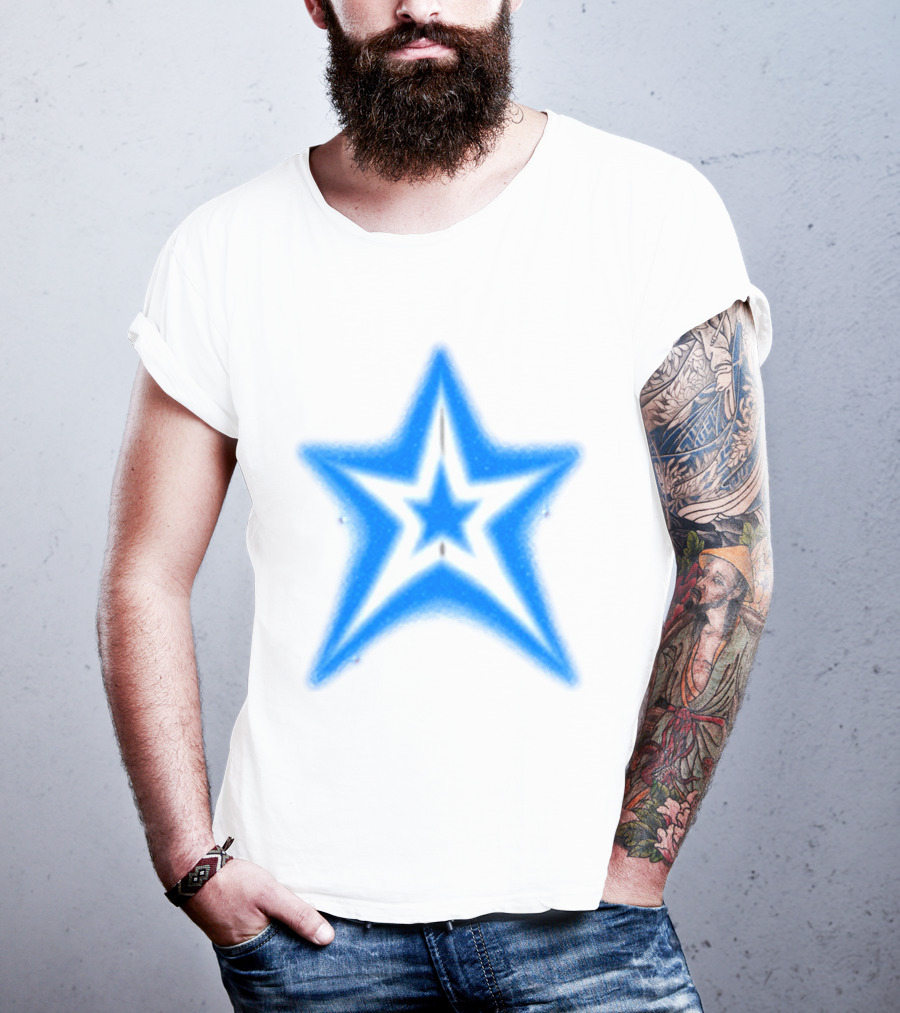 Karol G Store Matadora Zip Blue Star Starfish T-Shirt
