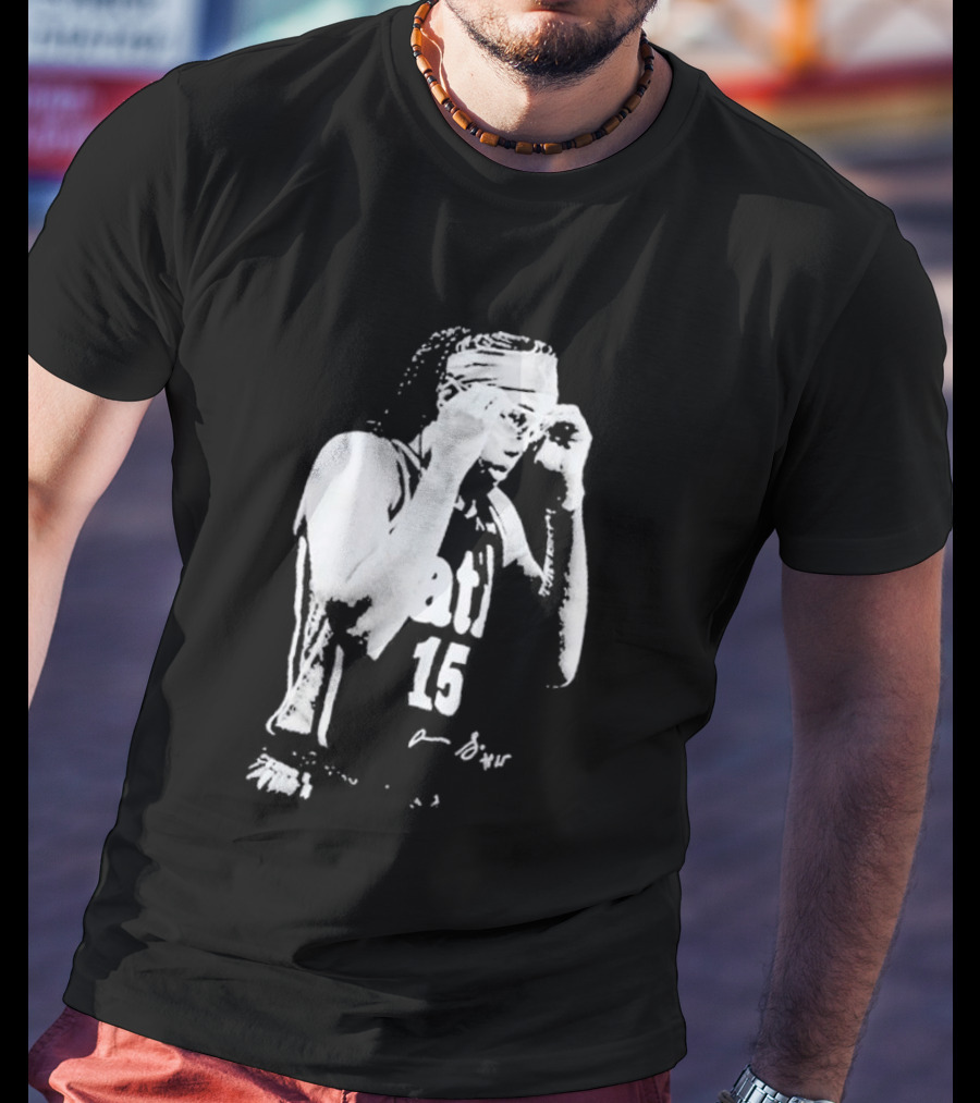 Allisha Gray Number 15 Goggles Gesture T-Shirt