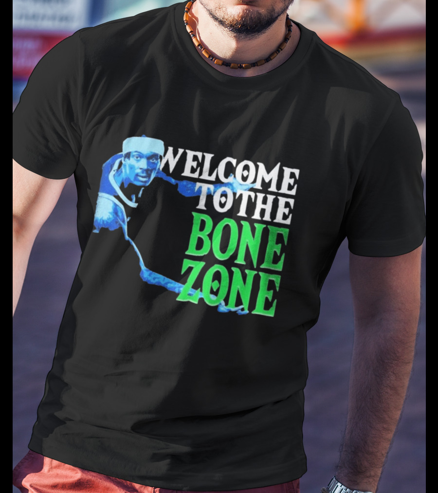 Welcome To The Bone Zone Minnesota Timberwolves Bones Hyland T-Shirt