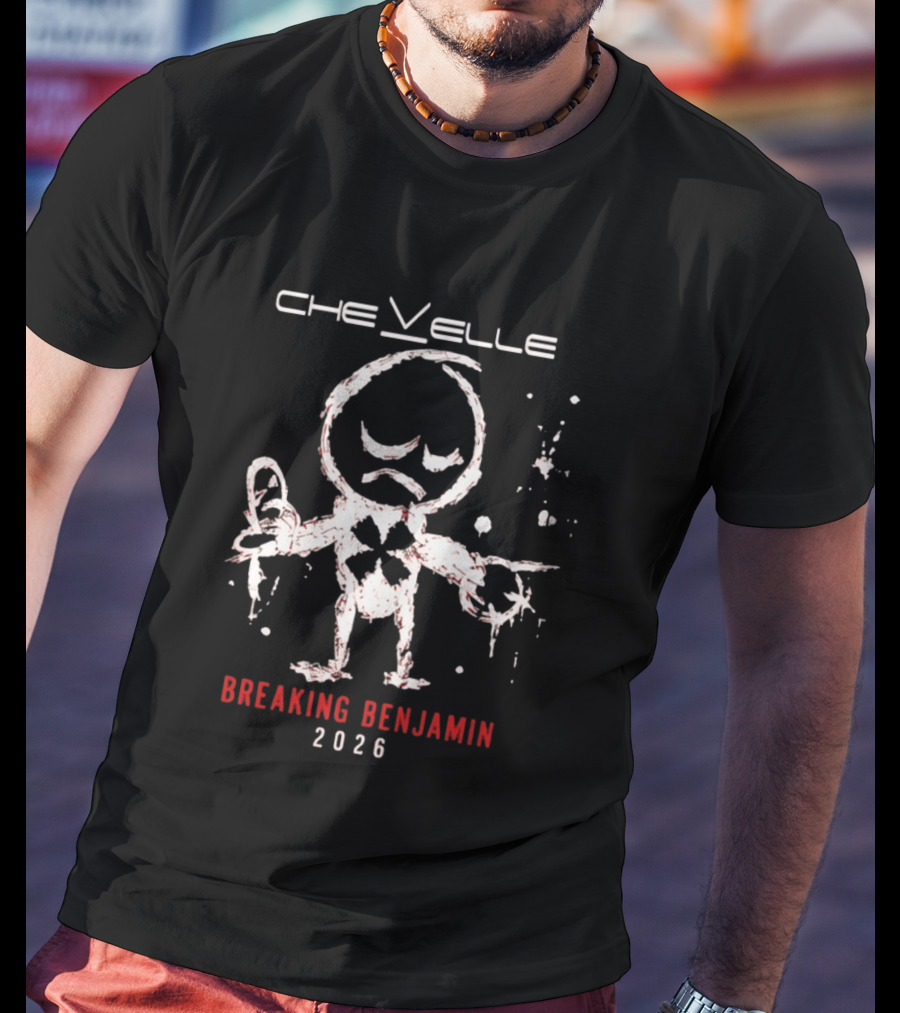 Chevelle Breaking Benjamin 2026 Tour T-Shirt