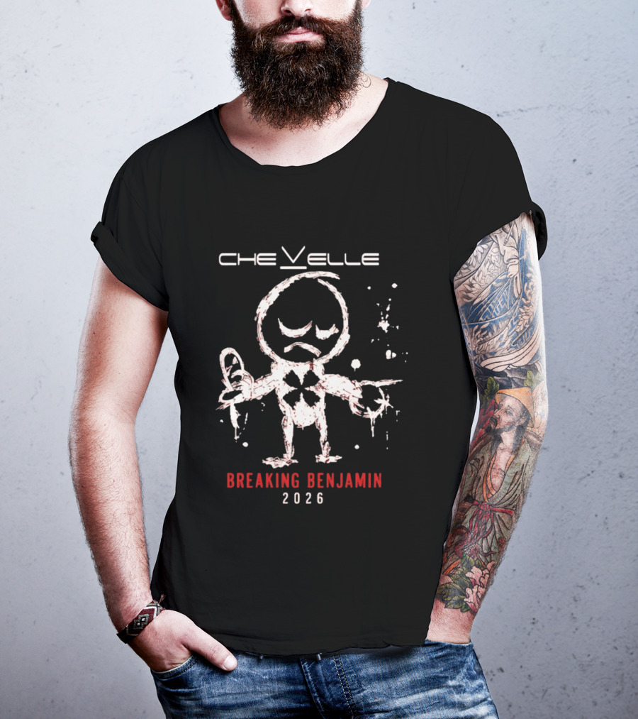 Chevelle Breaking Benjamin 2026 Tour T-Shirt