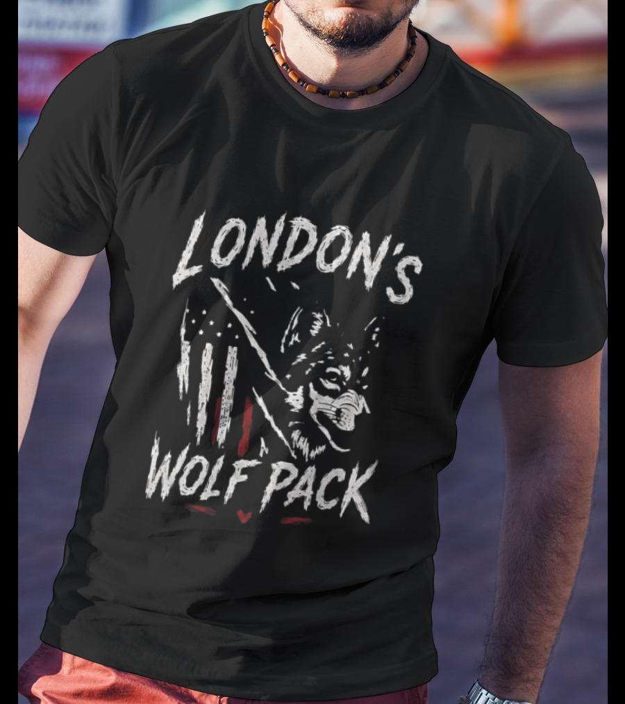 London's Wolf Pack Fierce Spirit T-Shirt