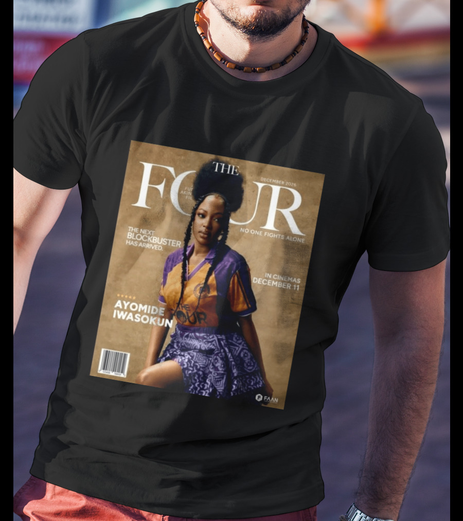 The Four Ayomide Iwasokun No One Fights Alone Future Akin Films Blockbuster December 11 2026 T-Shirt