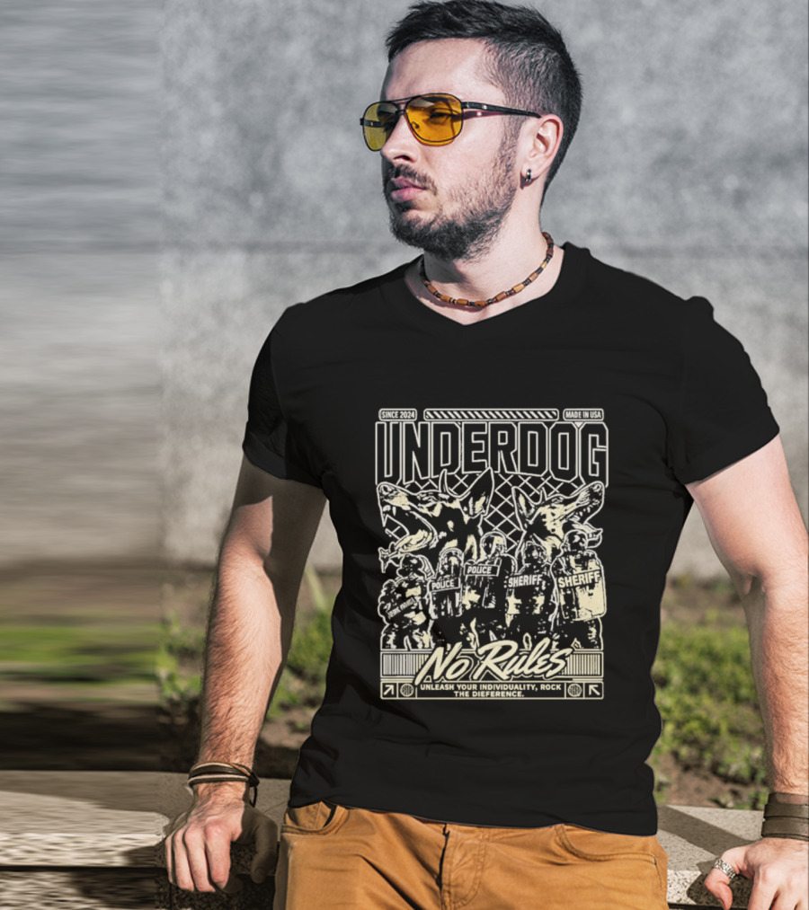 Underdog Unleash No Rules Individuality T-Shirt