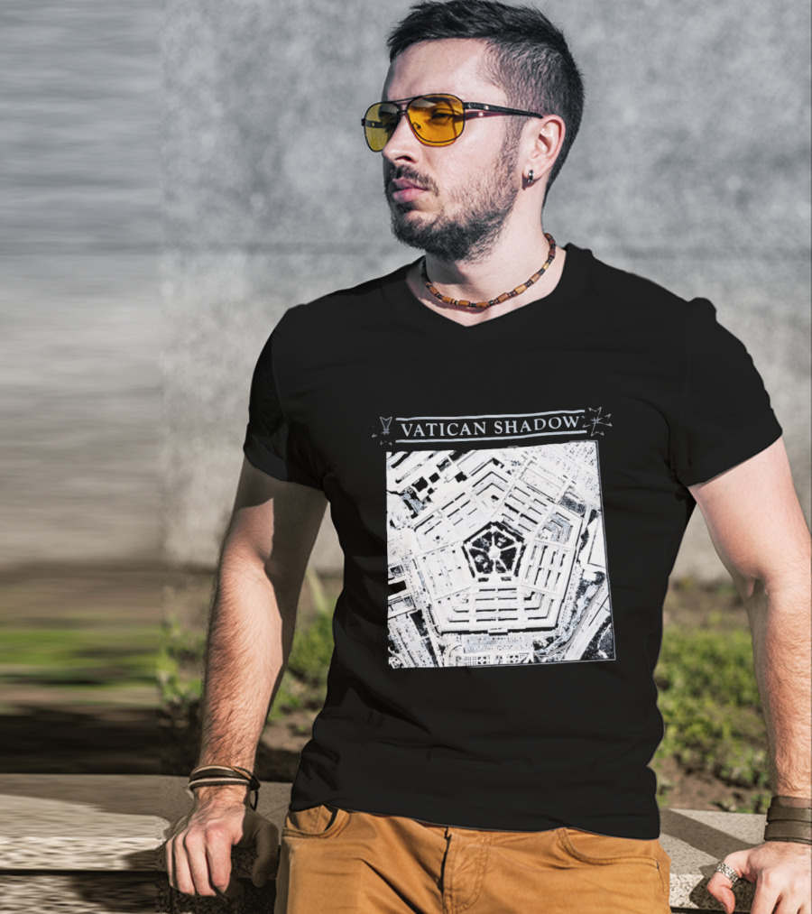 Vatican Shadow Pentagon Iconoclastic Industrial Electronic T-Shirt