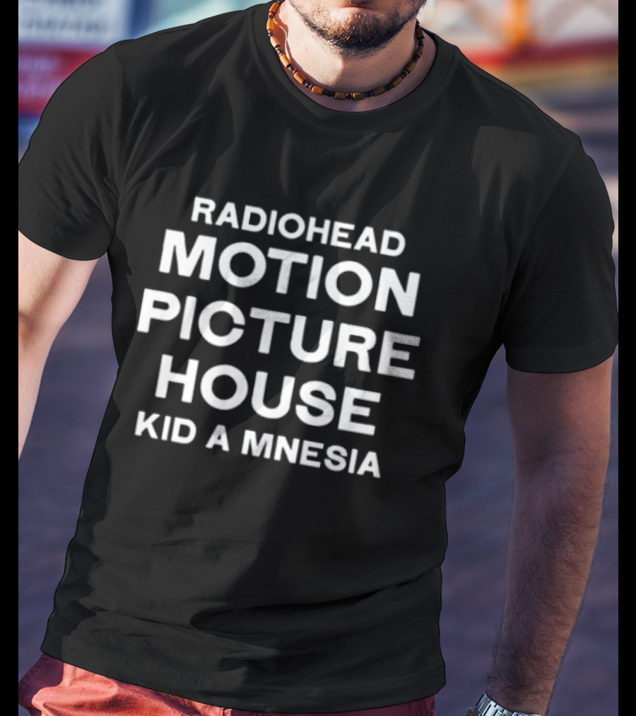 RADIOHEAD Motion Picture House Kid A Mnesia T-Shirt