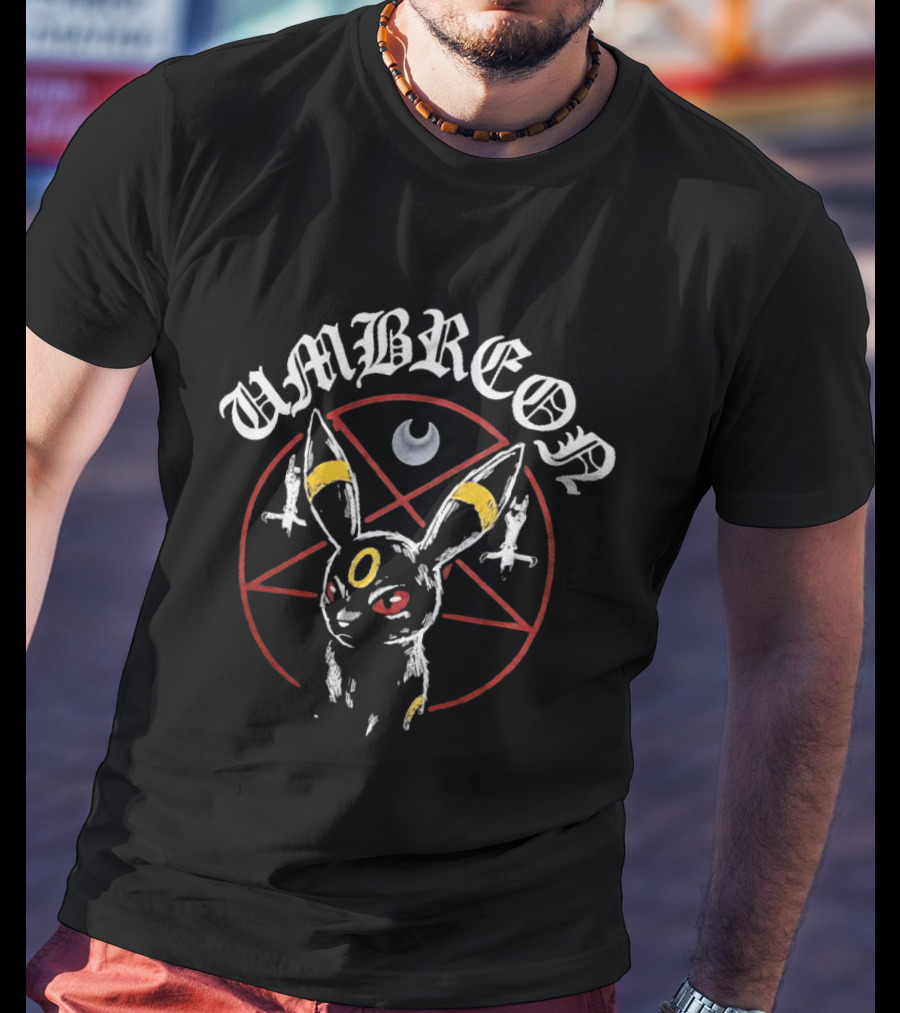 Umbreon Pentagram Moon Symbol Pokémon T-Shirt