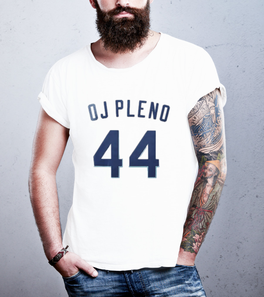 OJ Pleno 44 Seattle Mariners Home Run Derby T-Shirt