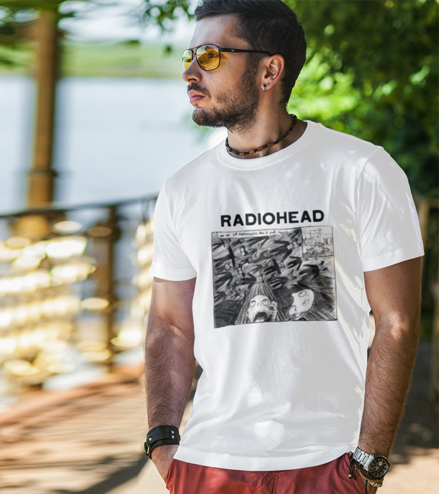 Radiohead W.A.S.T.E. Hq Store Motion Picture House T-Shirt