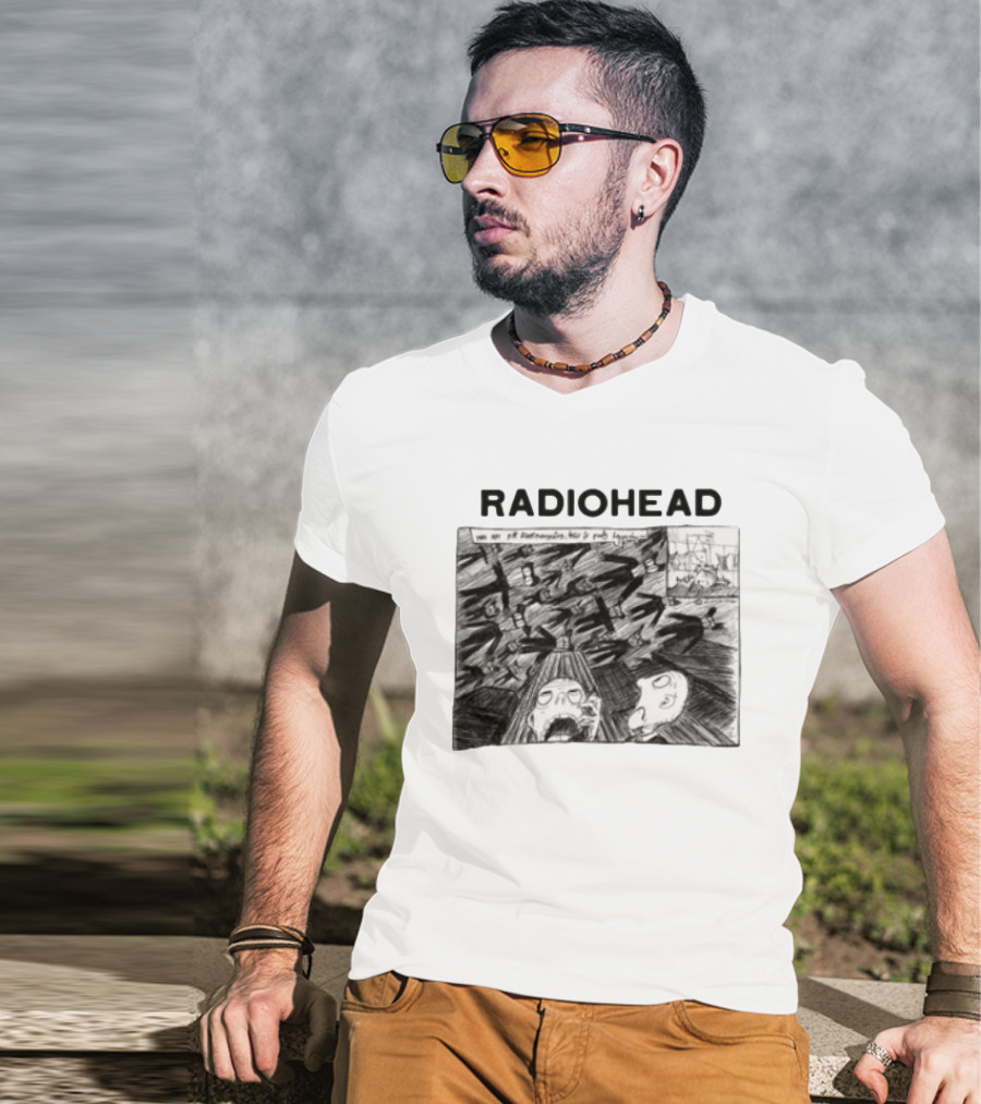Radiohead W.A.S.T.E. Hq Store Motion Picture House T-Shirt
