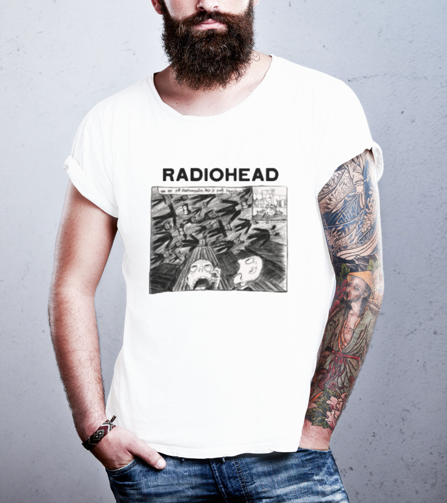Radiohead W.A.S.T.E. Hq Store Motion Picture House T-Shirt