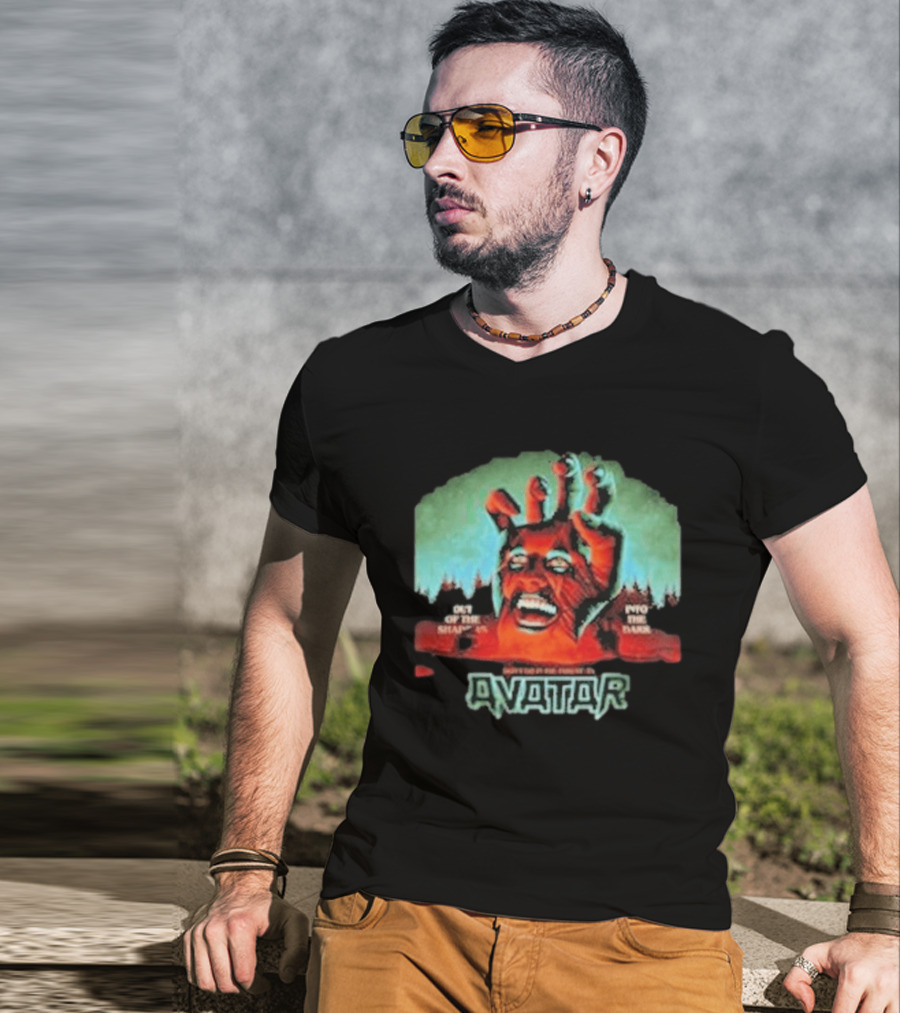 Avatar Band 2027 Tour Don't Go In The Forest Out Of The Shadows Into The Black T-Shirt