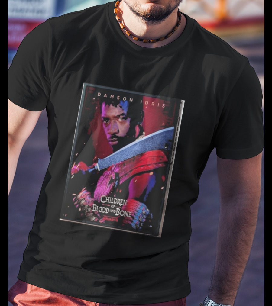 DAMSON IDRIS Children Of Blood And Bone January 15 T-Shirt