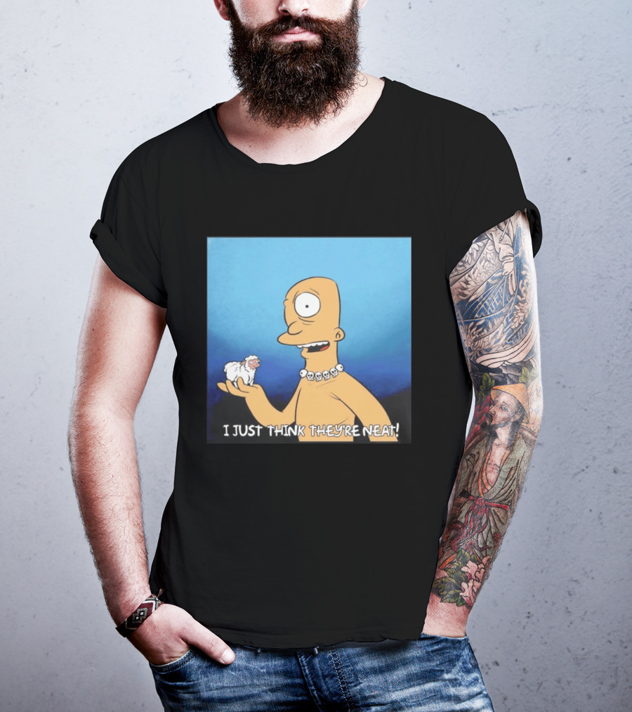 Odyssey The Cyclops I Just Think They're Neat Funny Cartoon T-Shirt