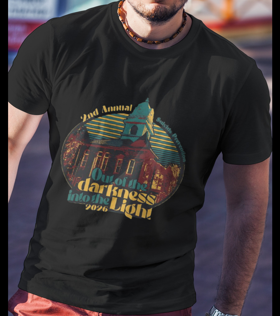 2nd Annual Suicide Prevention Out Of The Darkness Into The Light 2026 T-Shirt