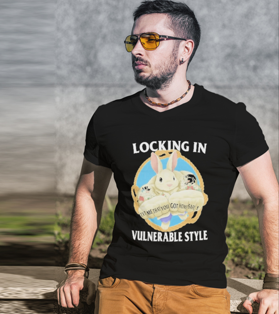 Locking In Vulnerable Style Rabbit T-Shirt