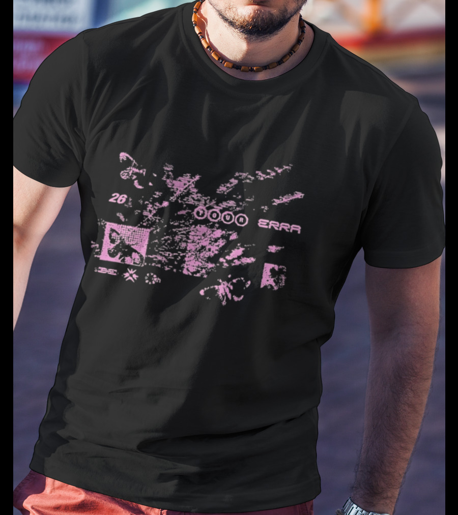 Erra 26 Tour Metalcore Progressive Metal Splatter Aesthetic T-Shirt