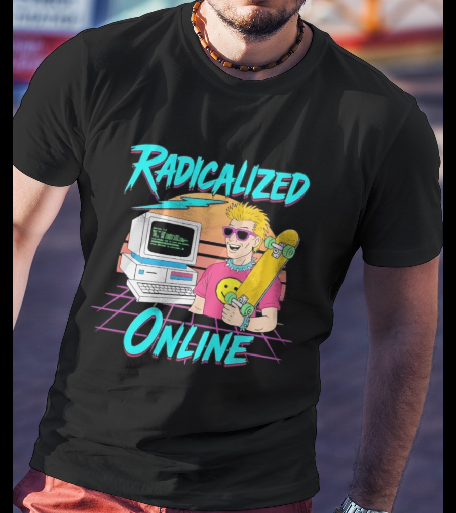 Radicalized Online Skater Computer T-Shirt