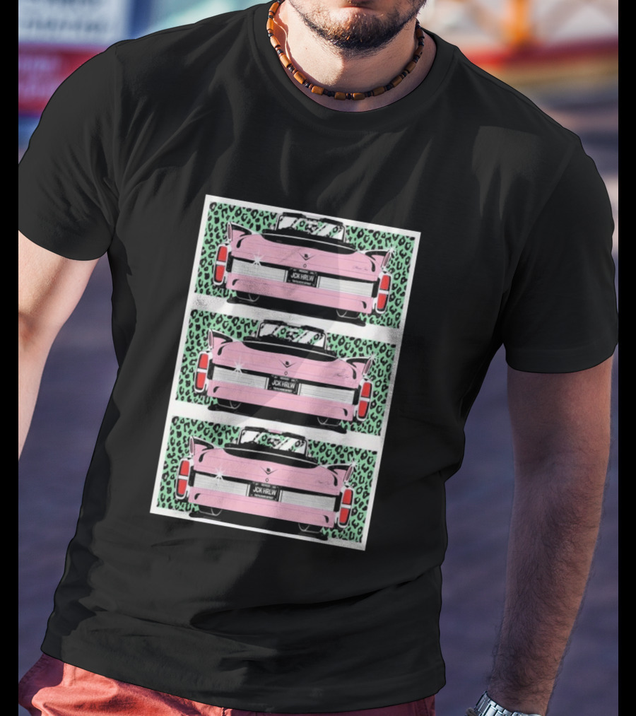 Jack Harlow Detroit MI August 11 2026 Pink Cadillac T-Shirt