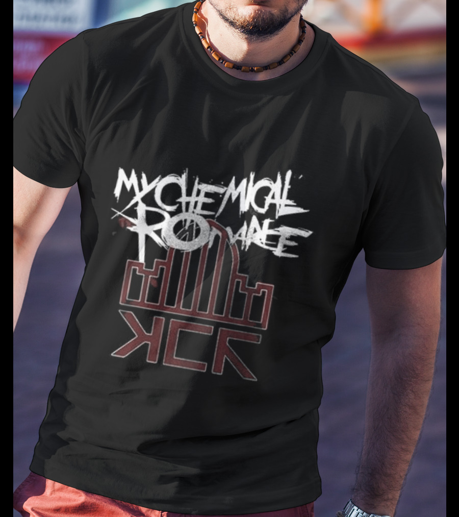 My Chemical Romance Long Live The Black Parade UK Tour Skeleton MCR T-Shirt
