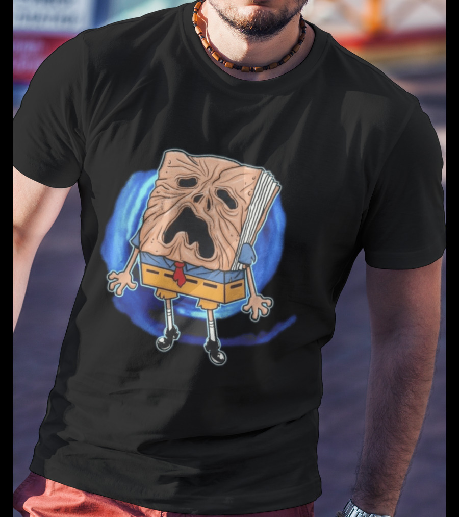 SpongeBob Necronomicon Mashup NecronomiBob T-Shirt