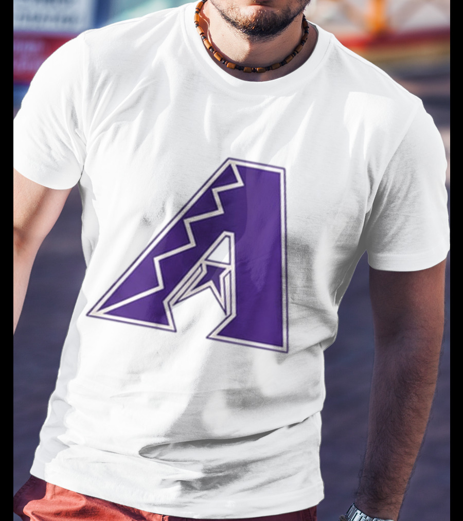 2026 Arizona Diamondbacks GCU Jersey Giveaway Purple "A" T-Shirt