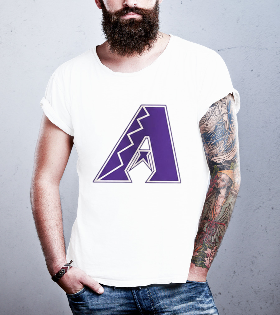 2026 Arizona Diamondbacks GCU Jersey Giveaway Purple "A" T-Shirt