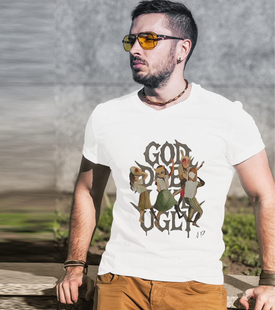 JID GDLU X Dreamville God Does Like Ugly Dollar And A Dream T-Shirt