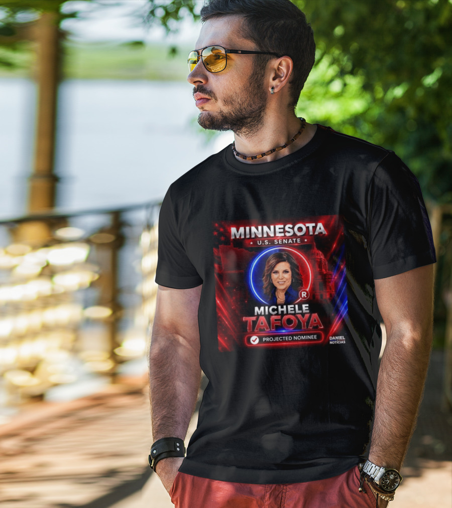 Minnesota U.S. Senate Michele Tafoya Projected Nominee T-Shirt