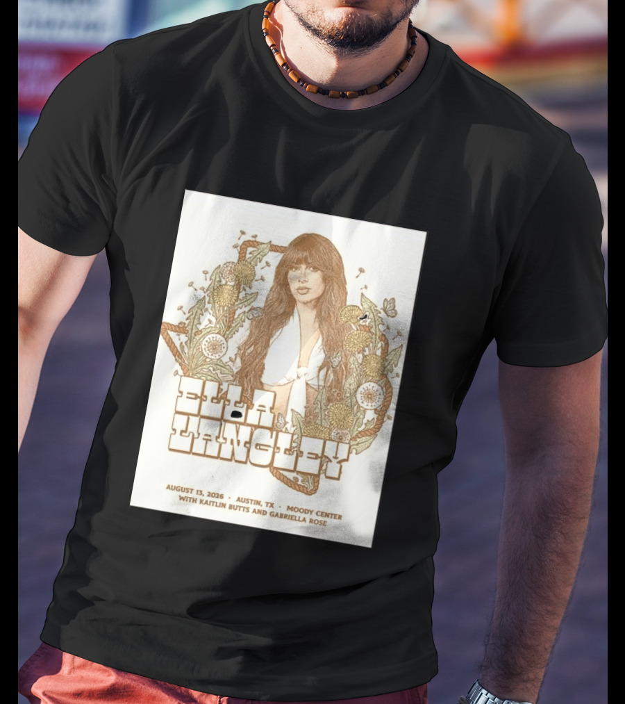Ella Langley Moody Center Austin August 13 2026 With Kaitlin Butts And Gabriella Rose T-Shirt