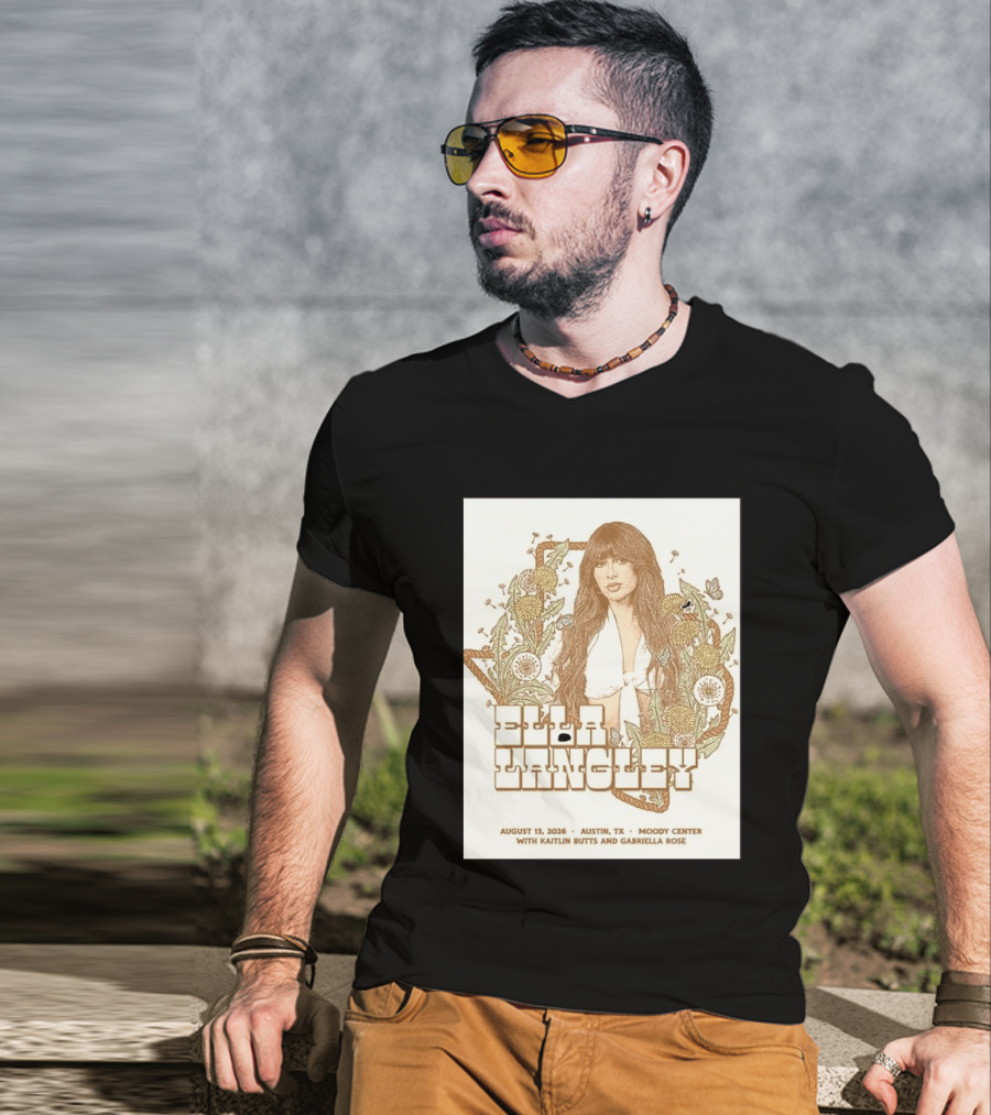 Ella Langley Moody Center Austin August 13 2026 With Kaitlin Butts And Gabriella Rose T-Shirt