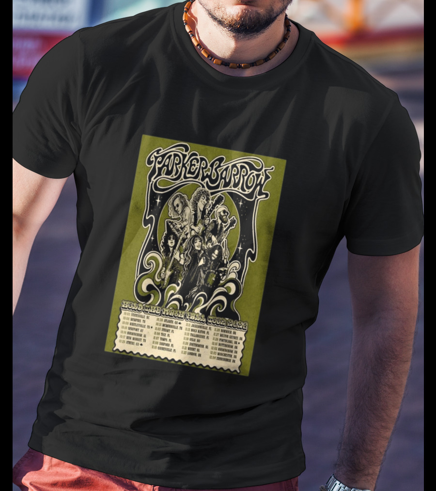 Parker Barrow Hold The Mash Fall Tour 2026 Concert Memphis Atlanta Nashville Houston T-Shirt