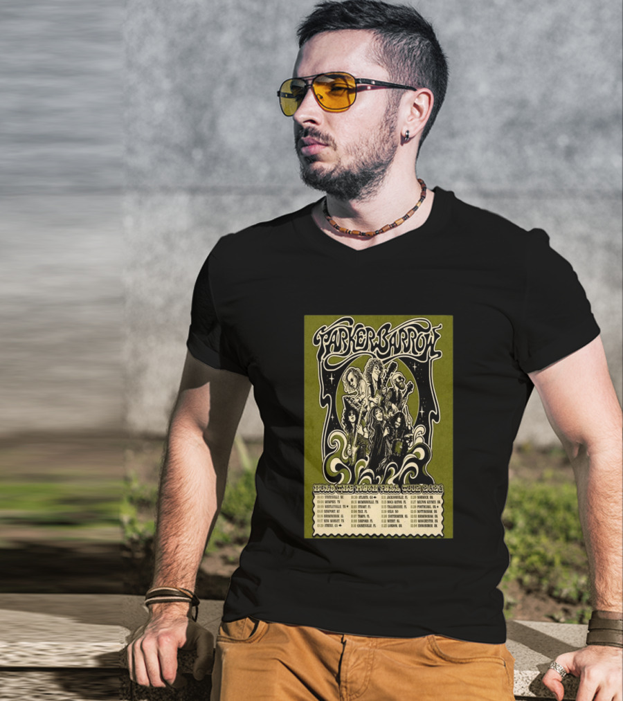 Parker Barrow Hold The Mash Fall Tour 2026 Concert Memphis Atlanta Nashville Houston T-Shirt