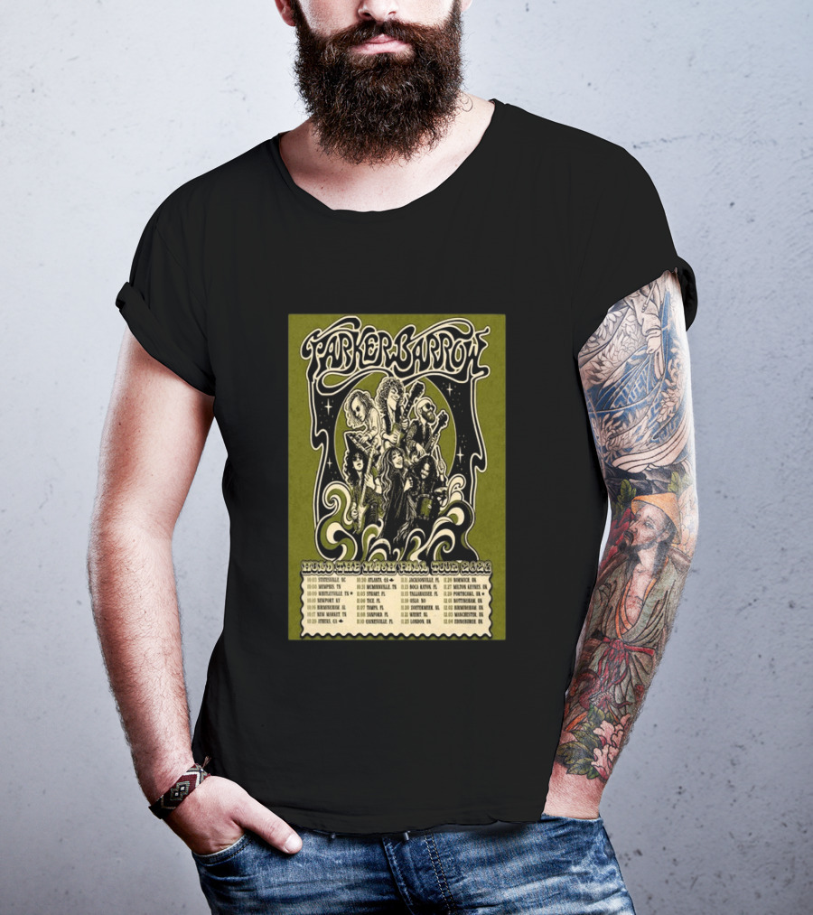 Parker Barrow Hold The Mash Fall Tour 2026 Concert Memphis Atlanta Nashville Houston T-Shirt