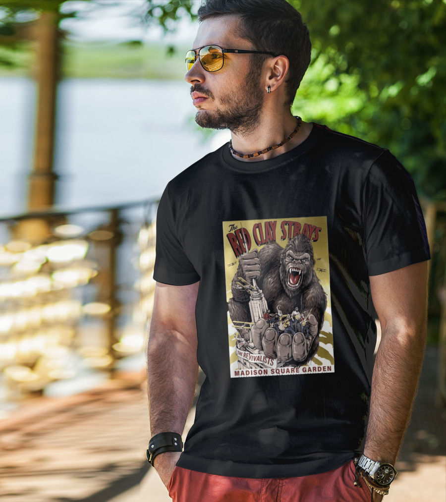 The Red Clay Strays The Revivalists Madison Square Garden New York August 09 2026 Concert T-Shirt