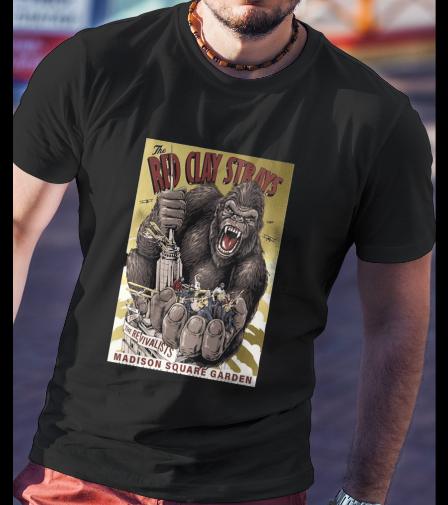 The Red Clay Strays The Revivalists Madison Square Garden New York August 09 2026 Concert T-Shirt