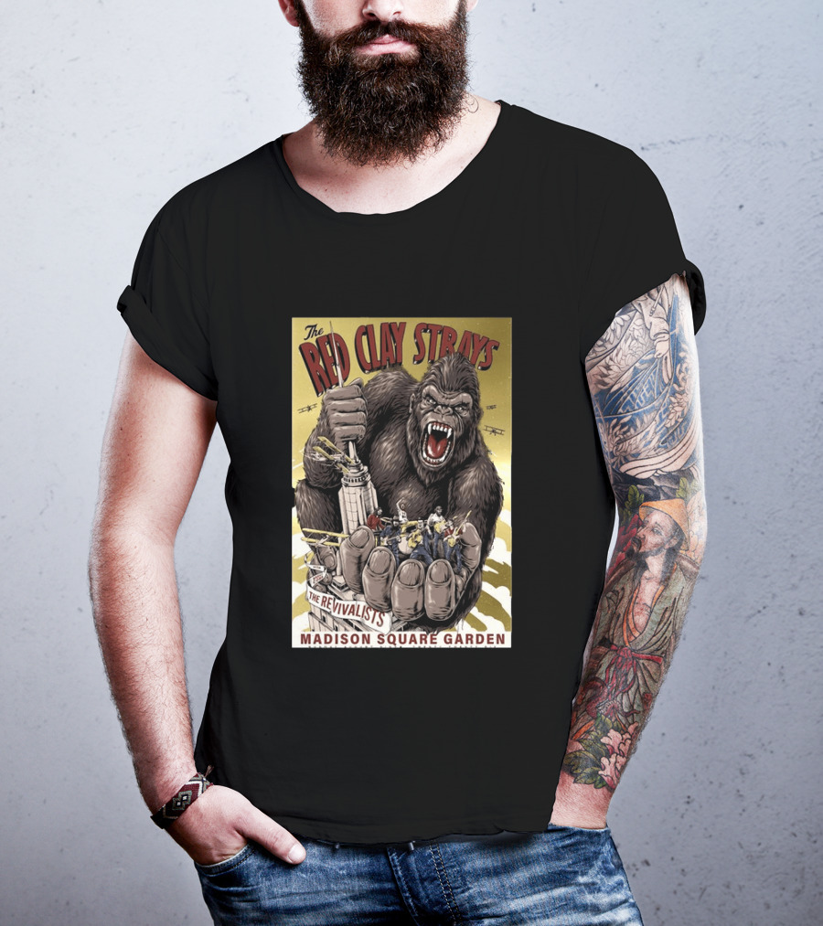 The Red Clay Strays The Revivalists Madison Square Garden New York August 09 2026 Concert T-Shirt