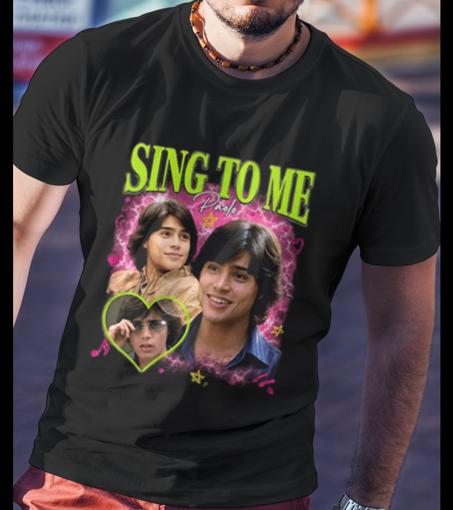 Sing To Me Paolo Lizzie McGuire Movie T-Shirt