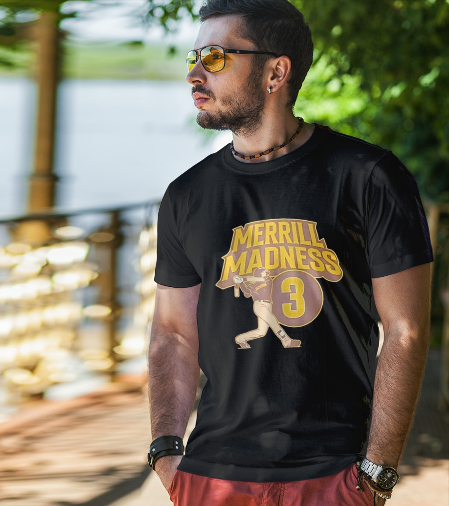 Merrill Madness 3 Jackson San Diego Padres T-Shirt