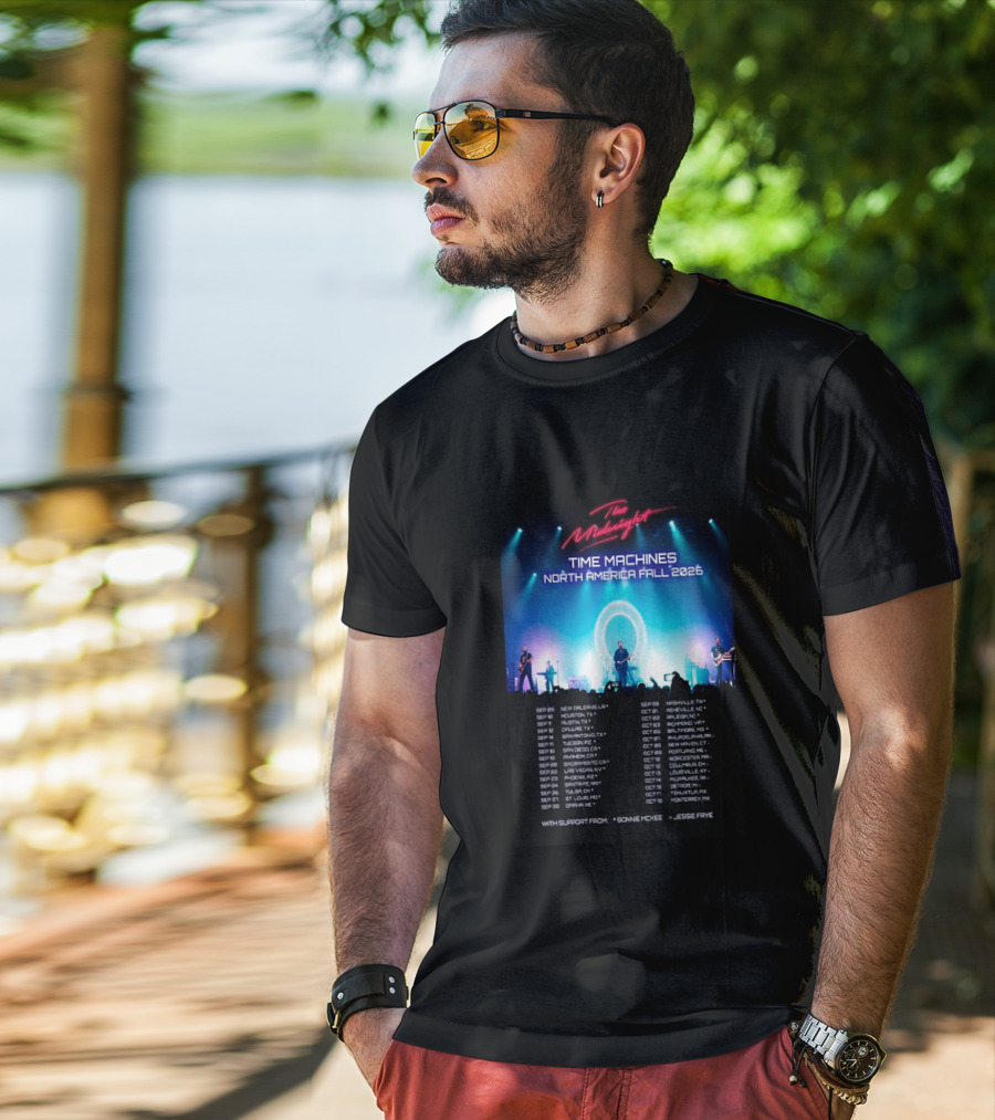 The Midnight Time Machines Tour North America Fall 2026 T-Shirt