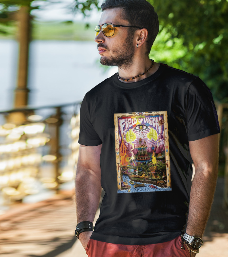 King Gizzard And The Lizard Wizard Field Of Vision II Meadow Creek Buena Vista CO Aug 14 16 2026 T-Shirt