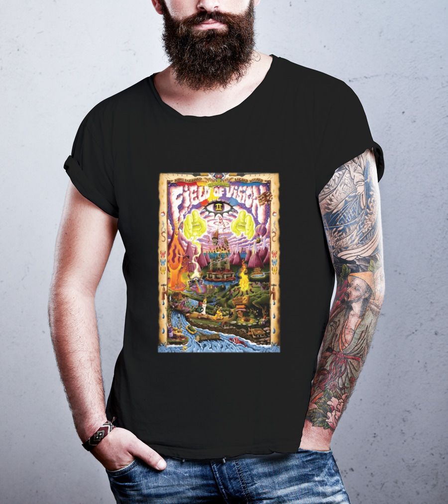 King Gizzard And The Lizard Wizard Field Of Vision II Meadow Creek Buena Vista CO Aug 14 16 2026 T-Shirt
