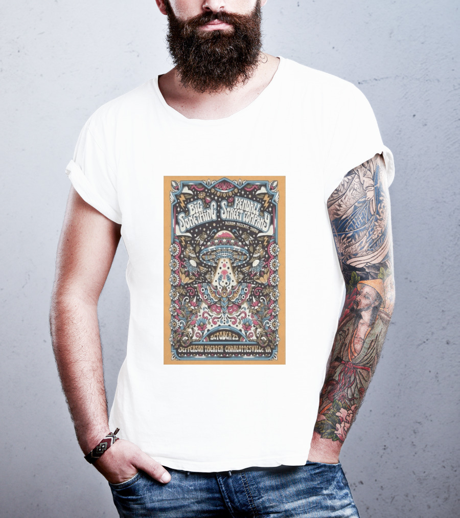 Big Something Kendall Street Company Album Release Show Jefferson Theater Charlottesville VA October 25 2026 T-Shirt