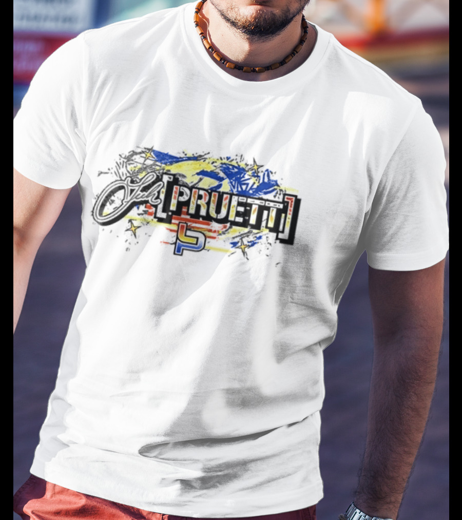 Leah Pruett 777TF Dodge Racing LP Colorful Abstract T-Shirt