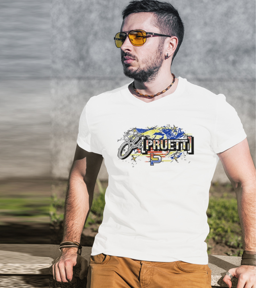 Leah Pruett 777TF Dodge Racing LP Colorful Abstract T-Shirt