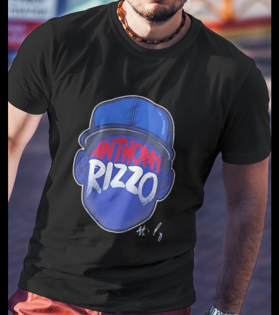 Anthony Rizzo Chicago Cubs Baseball Cap T-Shirt