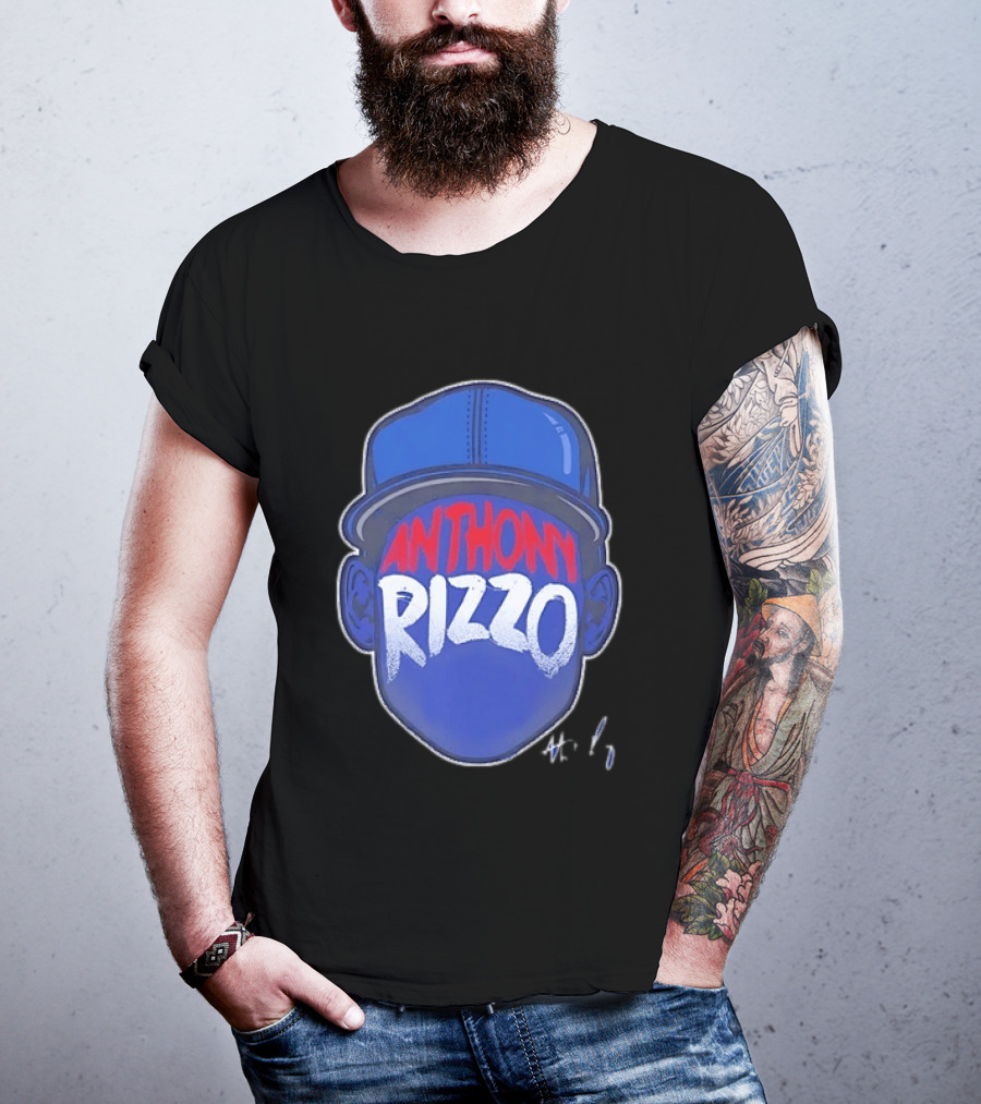 Anthony Rizzo Chicago Cubs Baseball Cap T-Shirt