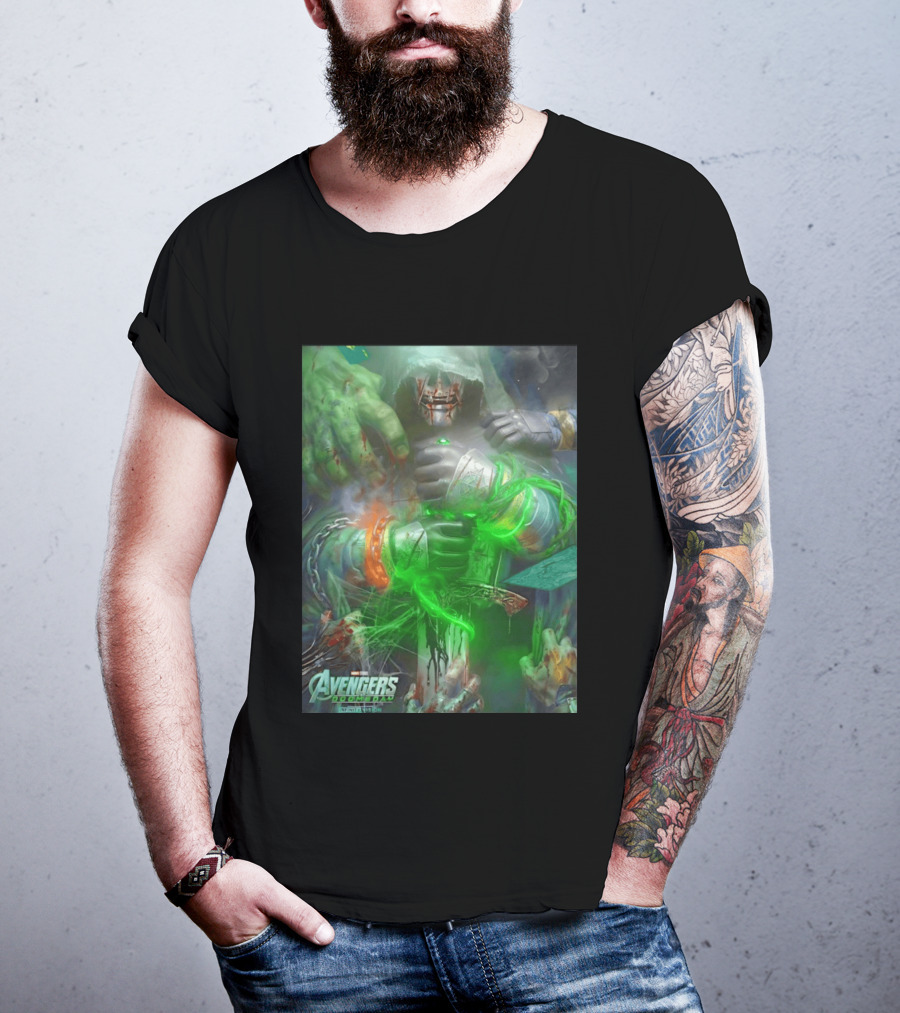 Avengers Doomsday Infinity Vision Powered Heroes Chaos T-Shirt